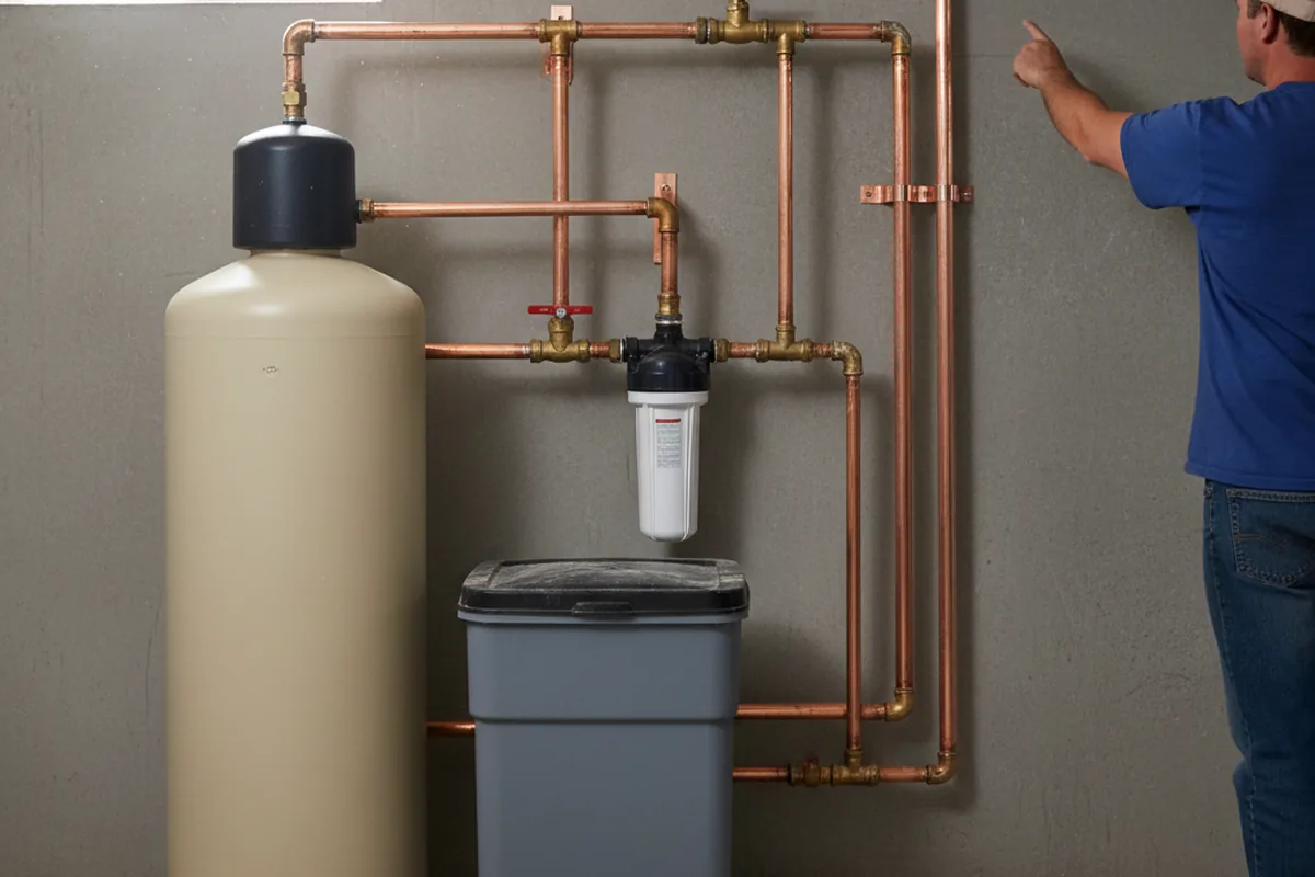 Whole-house water treatment system installed in Willsboro