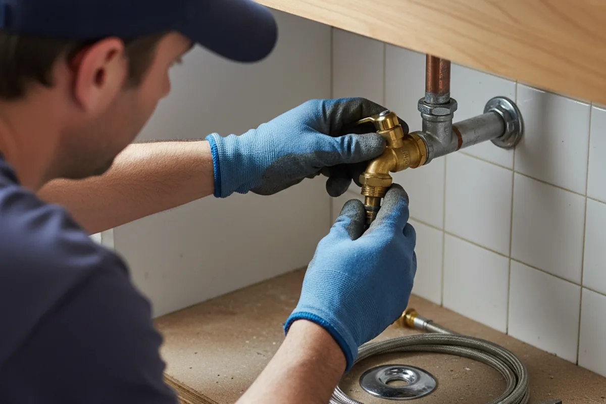 Shutoff valve and fitting work during Emergency Plumbing in Willsboro
